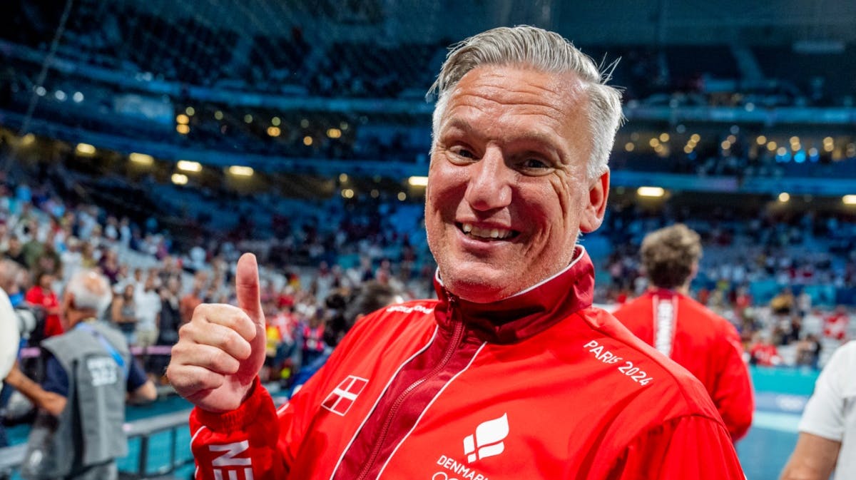 Nikolaj Jacobsen efter OL-finalen.