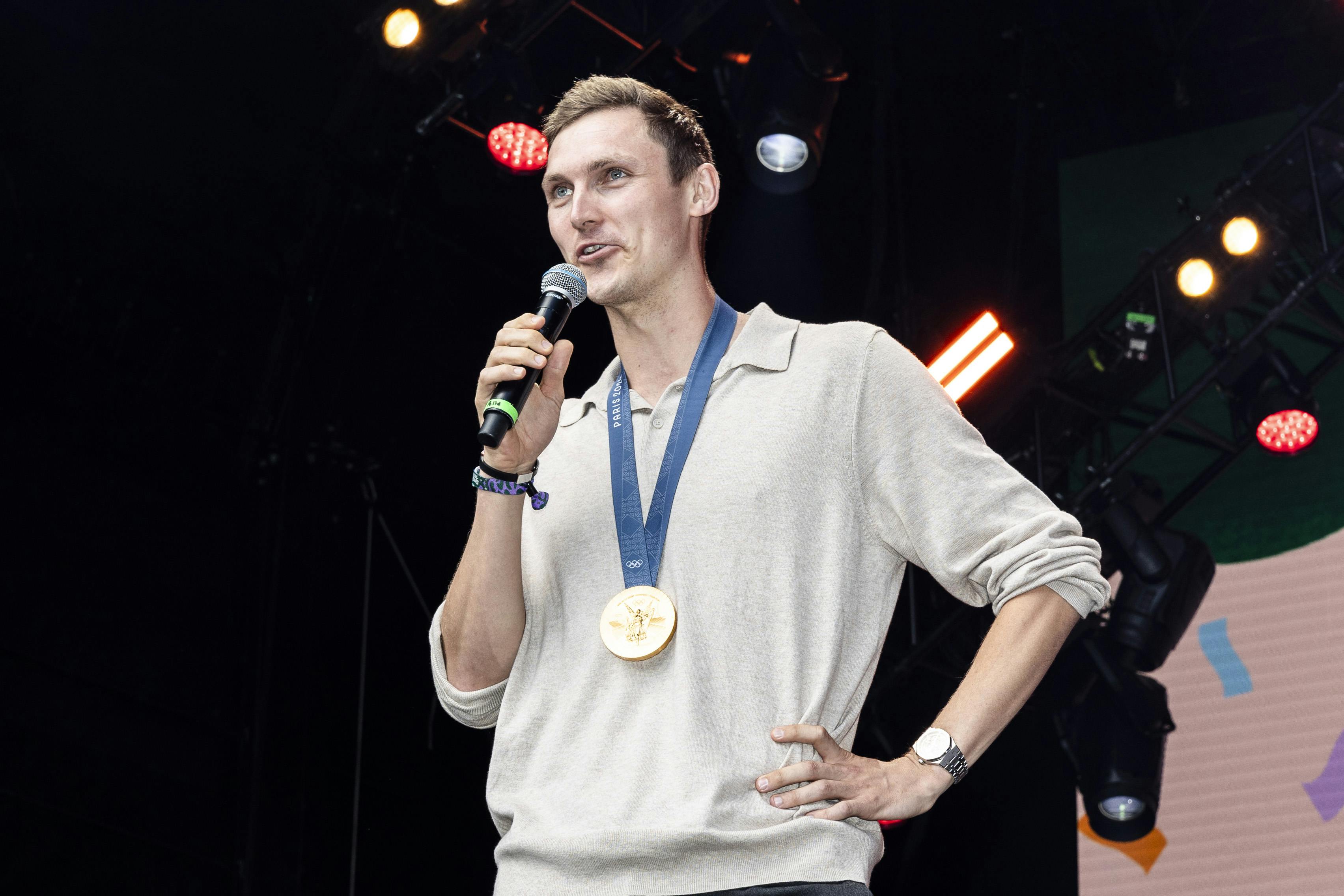 Viktor Axelsen på Smukfest 2024.