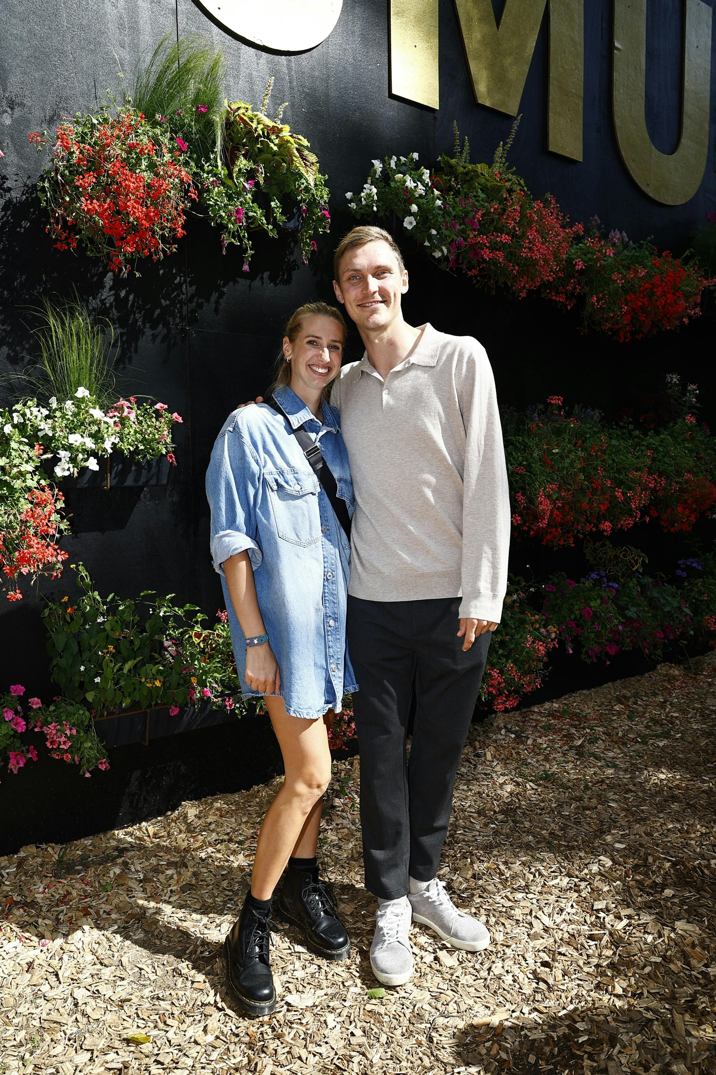 Viktor Axelsen og Natalia Rohde på Smukfest.