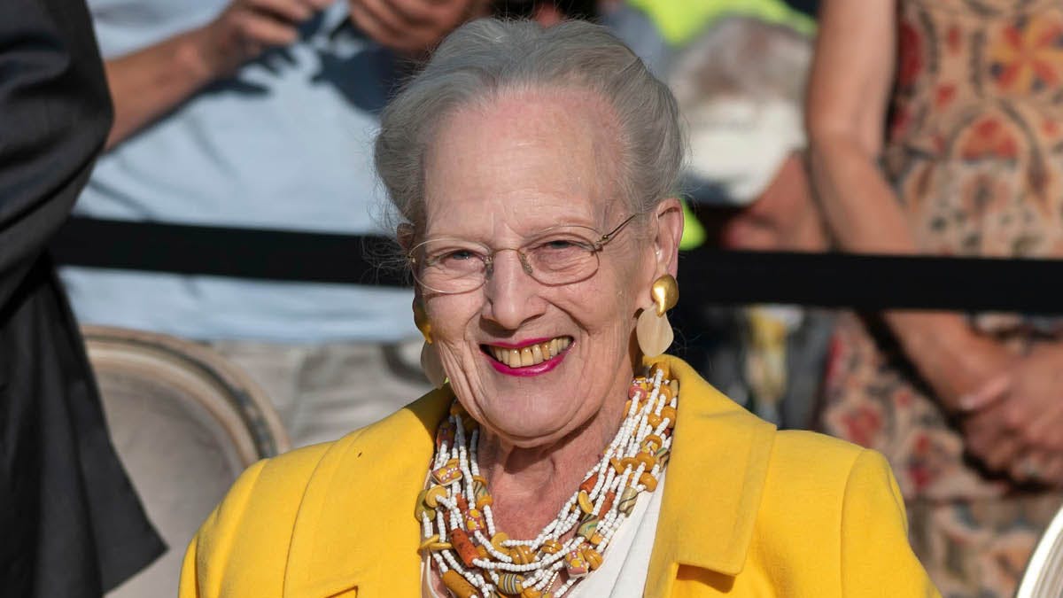 Dronning Margrethe. 