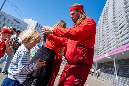 Mikkel Hansen og Eddie Max