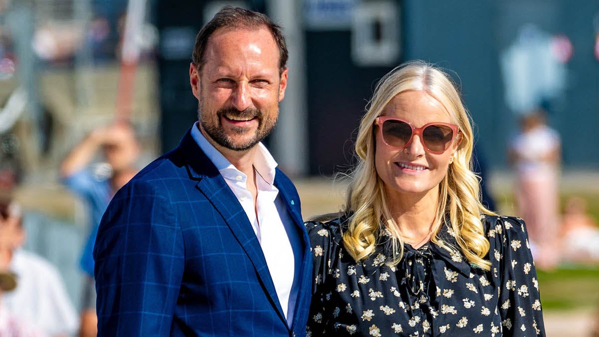 Kronprins Haakon og kronprinsesse Mette-Marit.