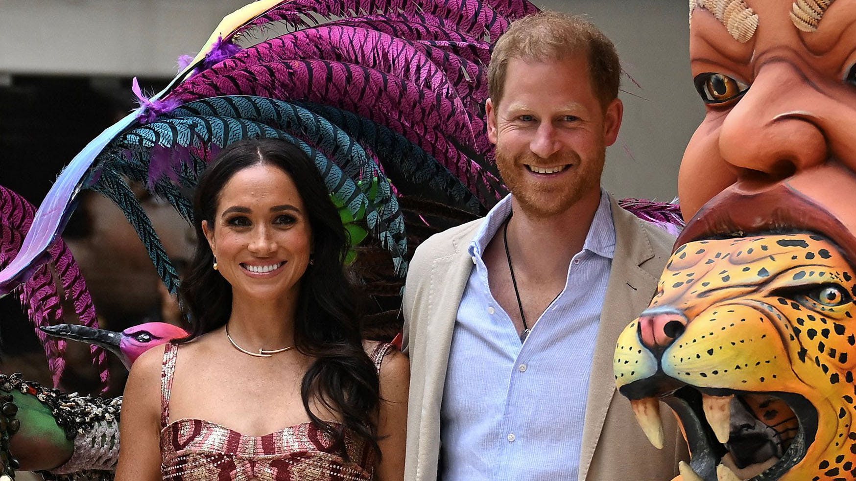 Hertuginde Meghan og prins Harry.