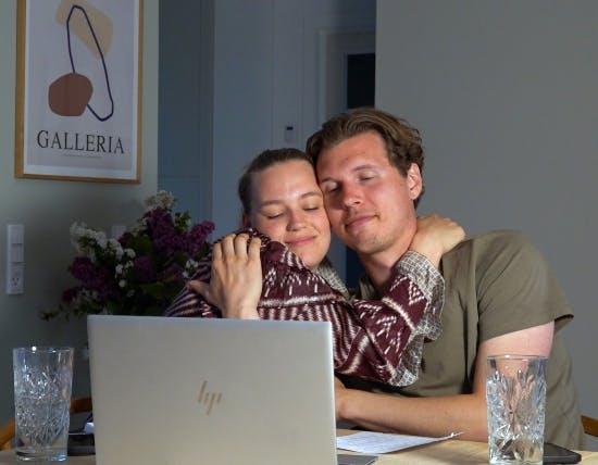 Nana og Frederik Ritz Krarup.