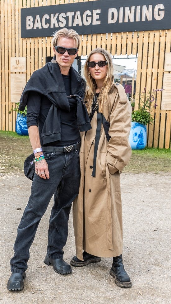 Søren Le Schmidt med sin kone Nikoline Barfod Le Schmidt.