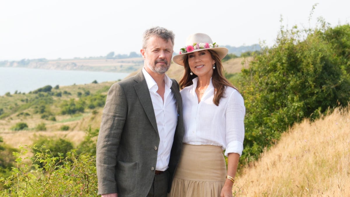 Kong Frederik og dronning Mary.