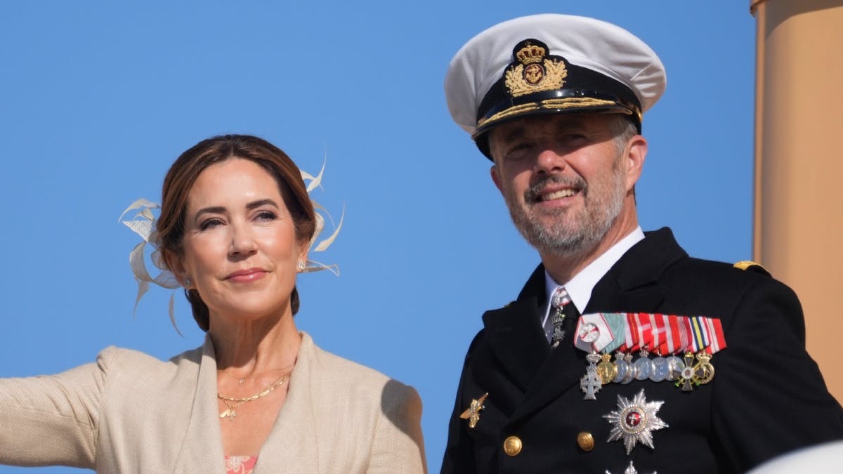 Dronning Mary og kong Frederik