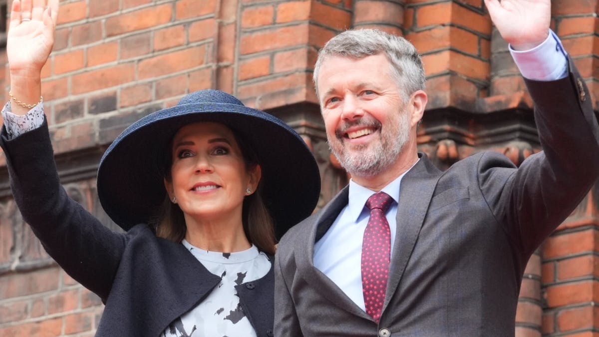 Dronning Mary og kong Frederik