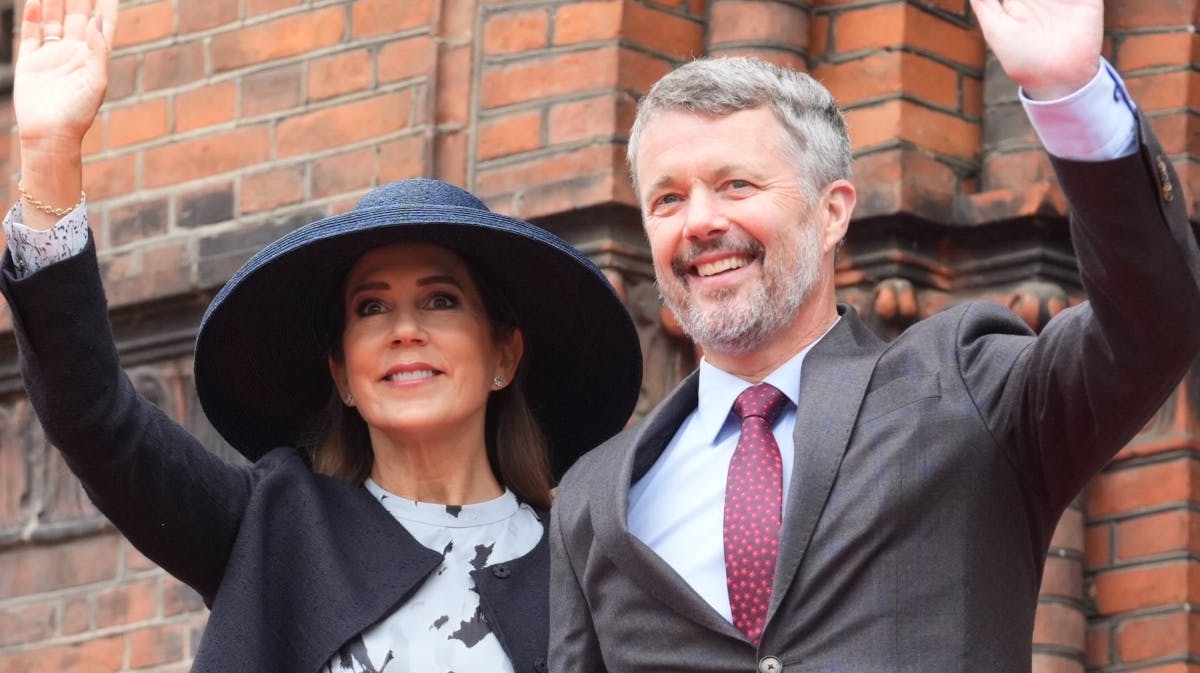 Dronning Mary og kong Frederik