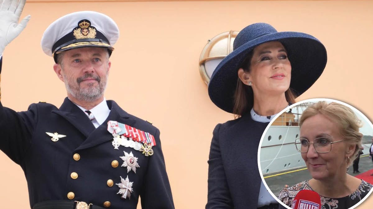 Dronning Mary og kong Frederik (Indsat: Mette Lise Larsen)