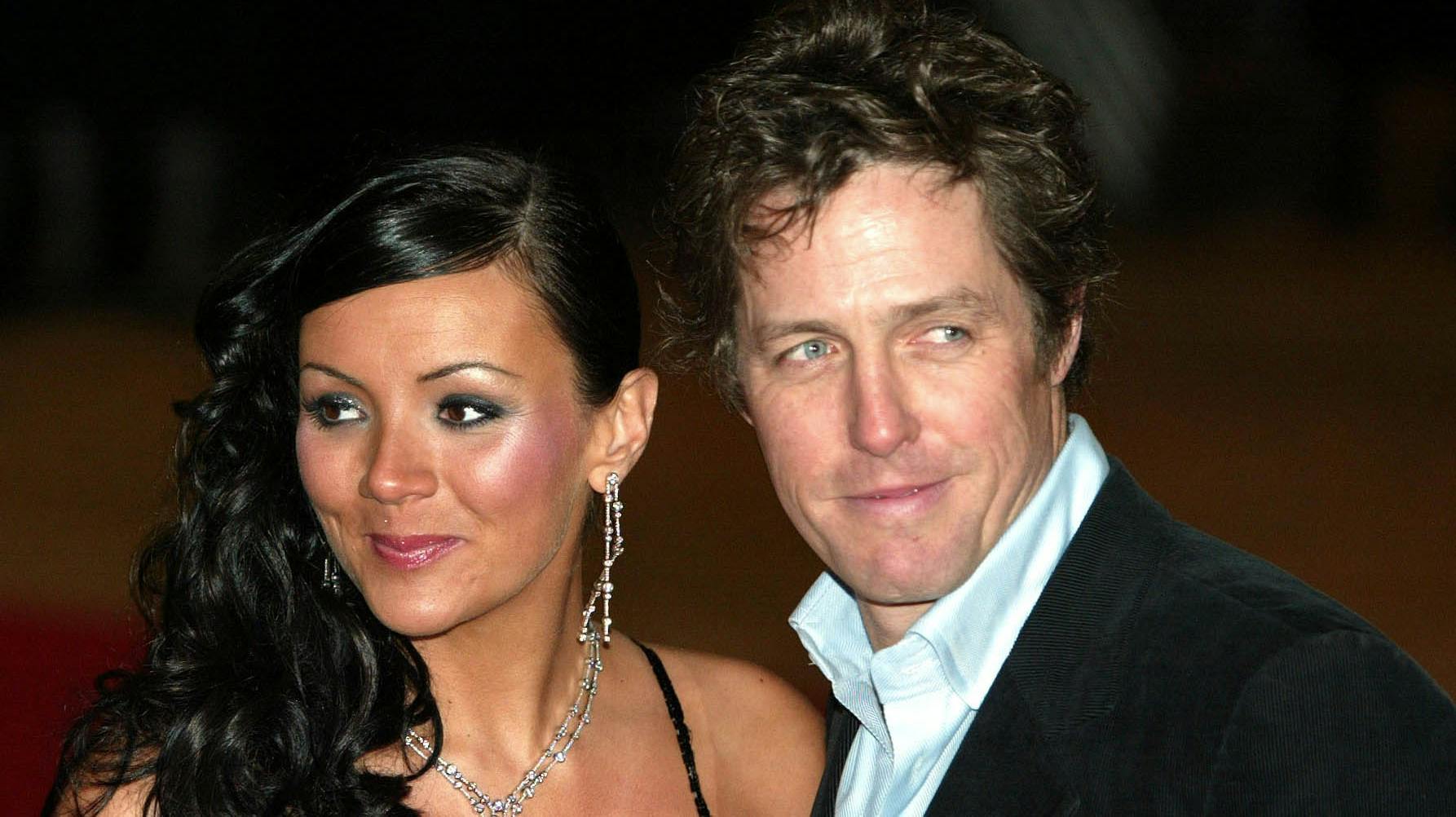 Martine McCutcheon og Hugh Grant. 