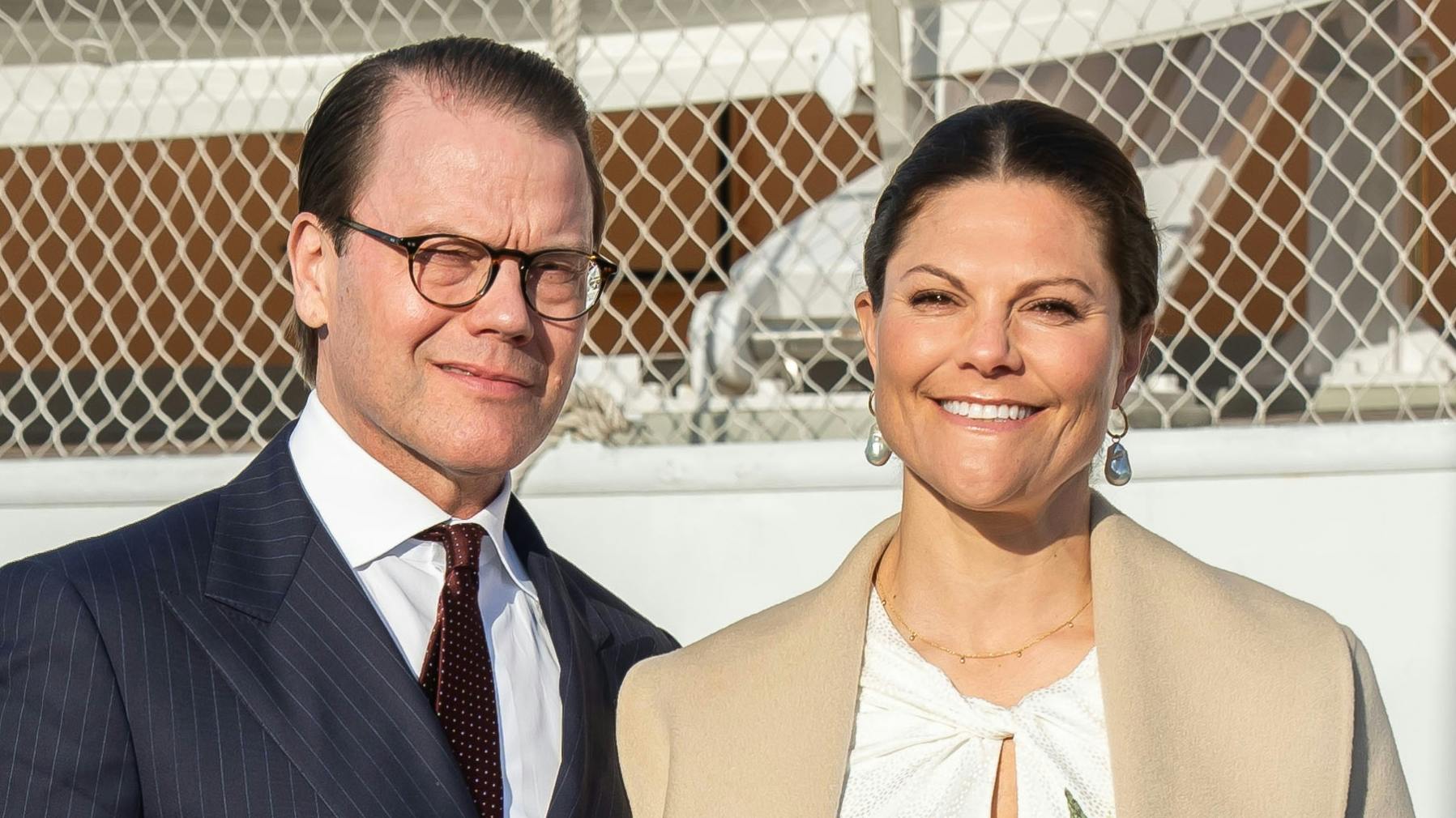 Kronprinsesse Victoria og prins Daniel.