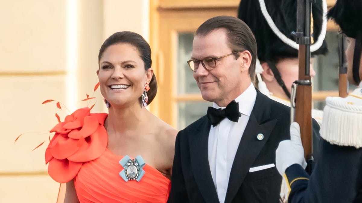 Kronprinsesse Victoria og prins Daniel 