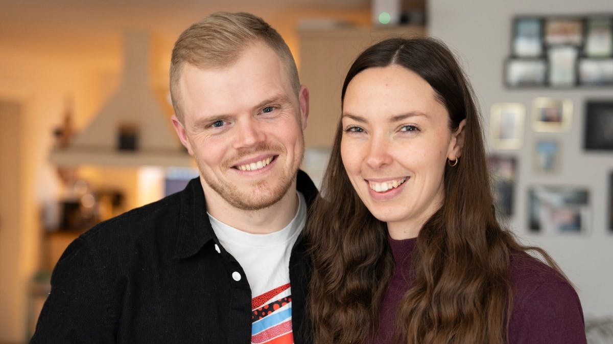 Mads og Lena Gram Thomsen. 