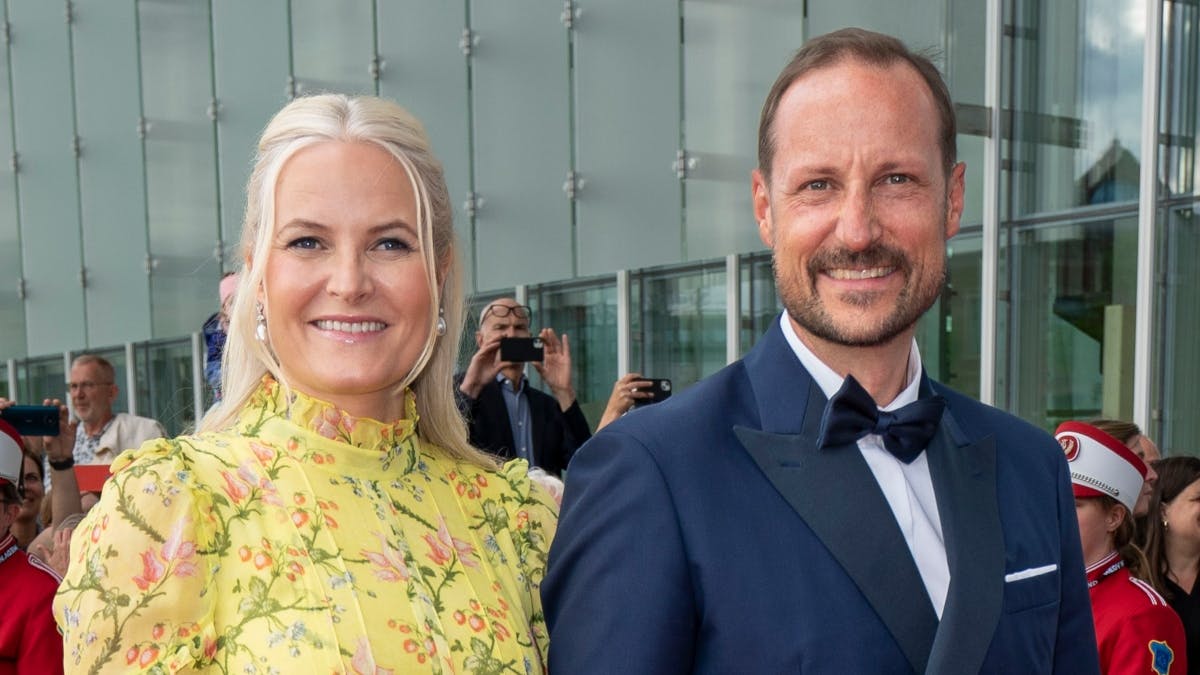 Kronprinsesse Mette-Marit og kronprins Haakon