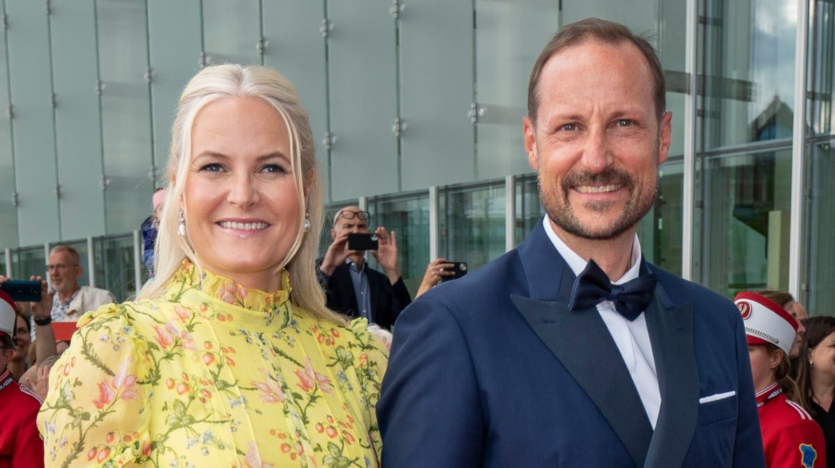 Kronprinsesse Mette-Marit og kronprins Haakon