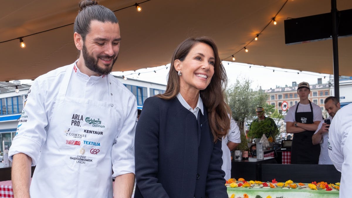 Prinsesse Marie sammen med Daniel Guldmann