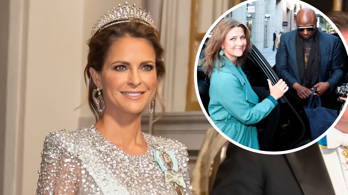 Prinsesse Madeleine. Indsat foto: prinsesse Märtha Louise og Shaman Durek