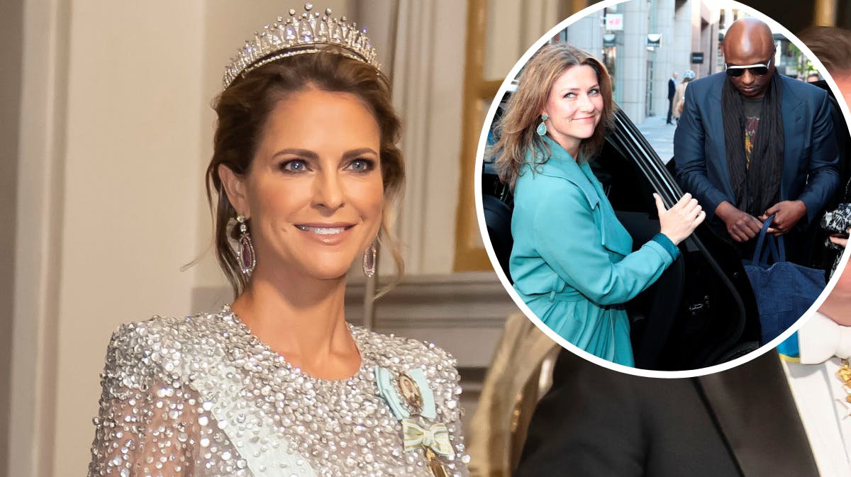 Prinsesse Madeleine. Indsat foto: prinsesse Märtha Louise og Shaman Durek