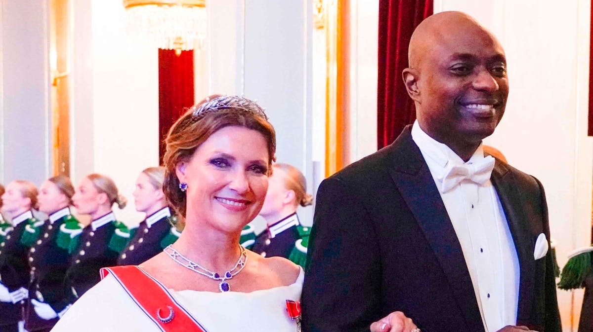 Prinsesse Märtha Louise og Durek Verrett. 