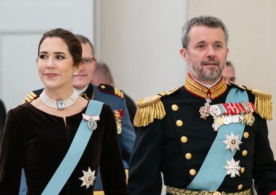 Kong Frederik og dronning Mary.