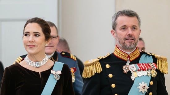 Kong Frederik og dronning Mary.