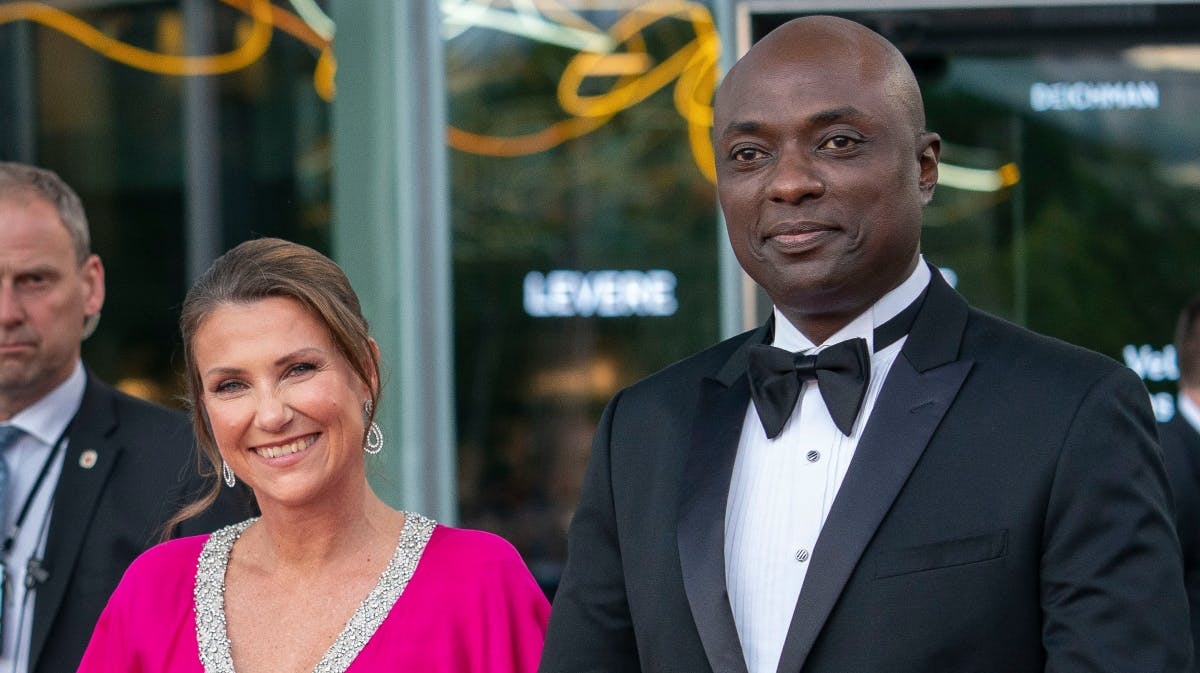 Prinsesse Märtha Louise og Shaman Durek. 