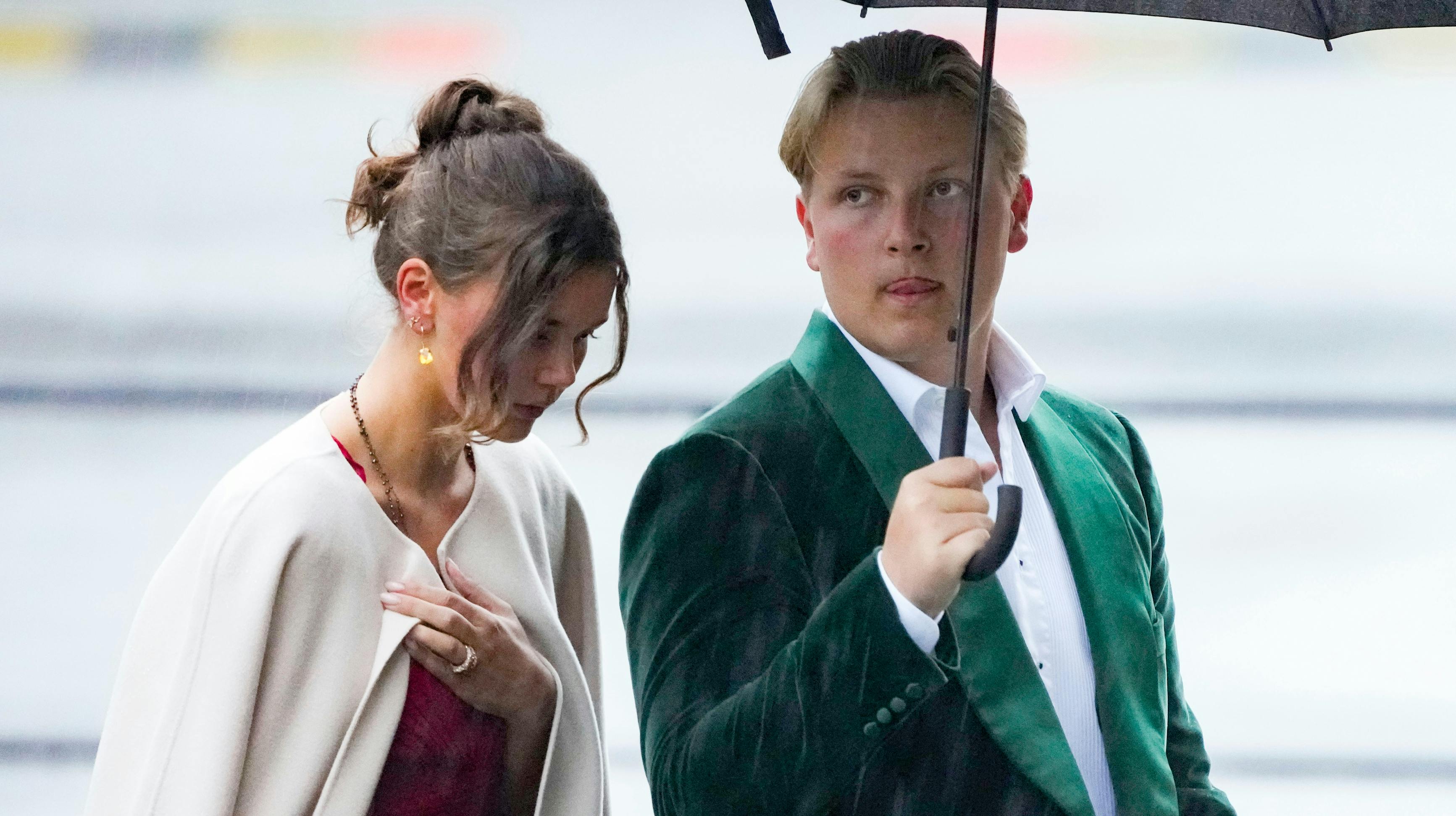 Prins Sverre Magnus og kæresten Amalie.