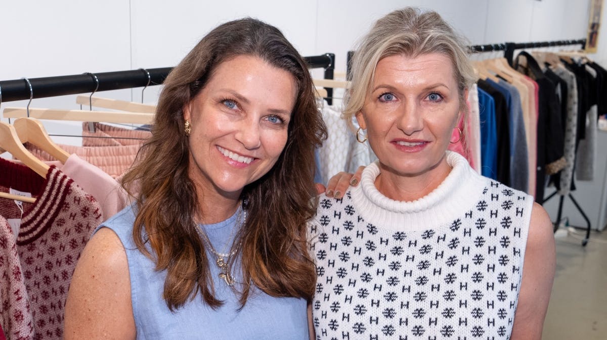 Prinsesse Märtha Louise og Anne-Kari Bøhaugen Johannesen i København forleden. 