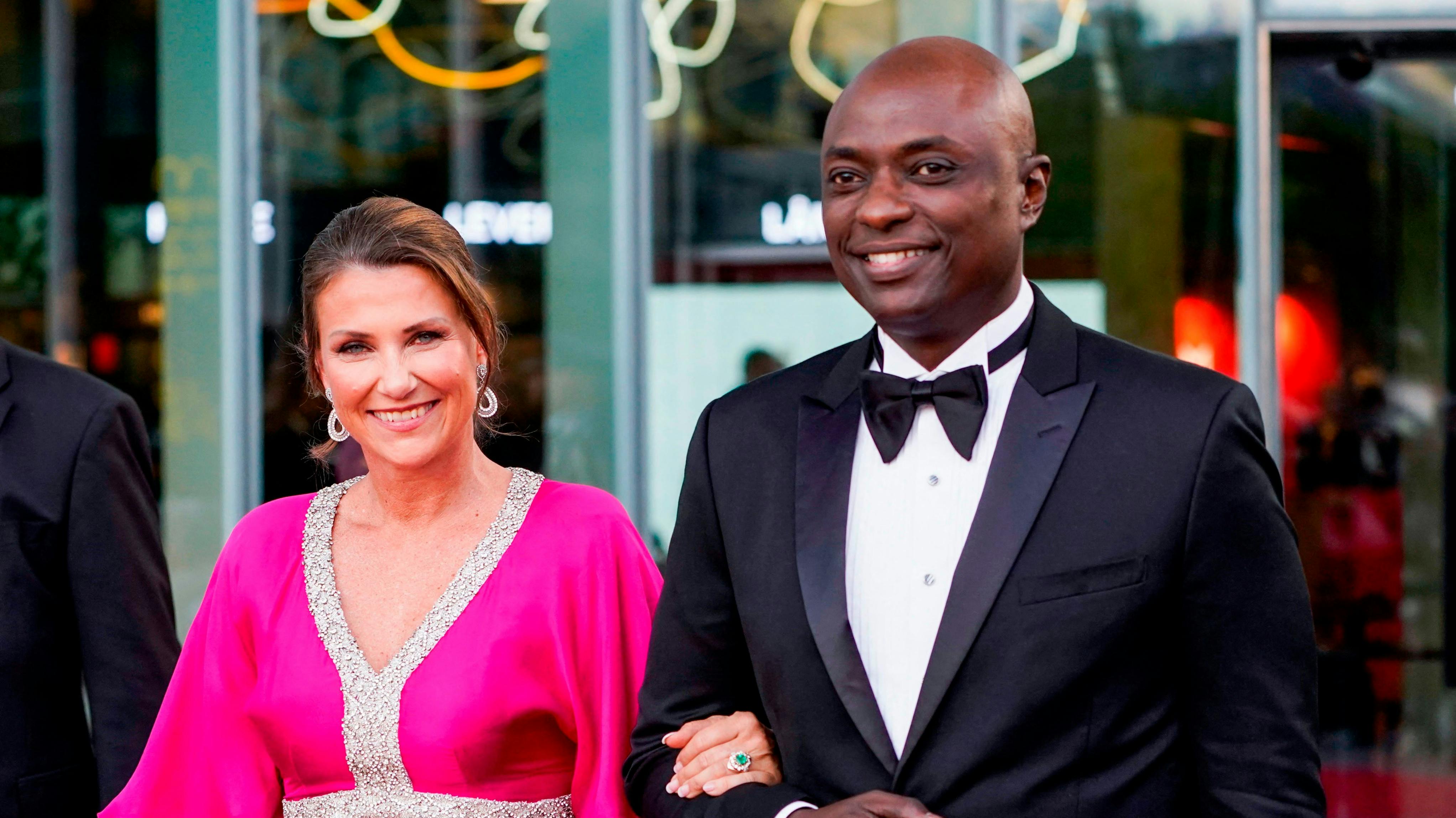 Prinsesse Märtha Louise og Shaman Durek Verrett.