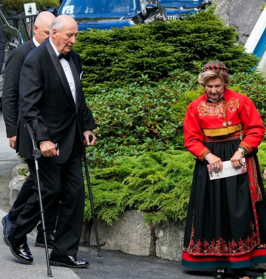 Kong Harald og dronning Sonja.