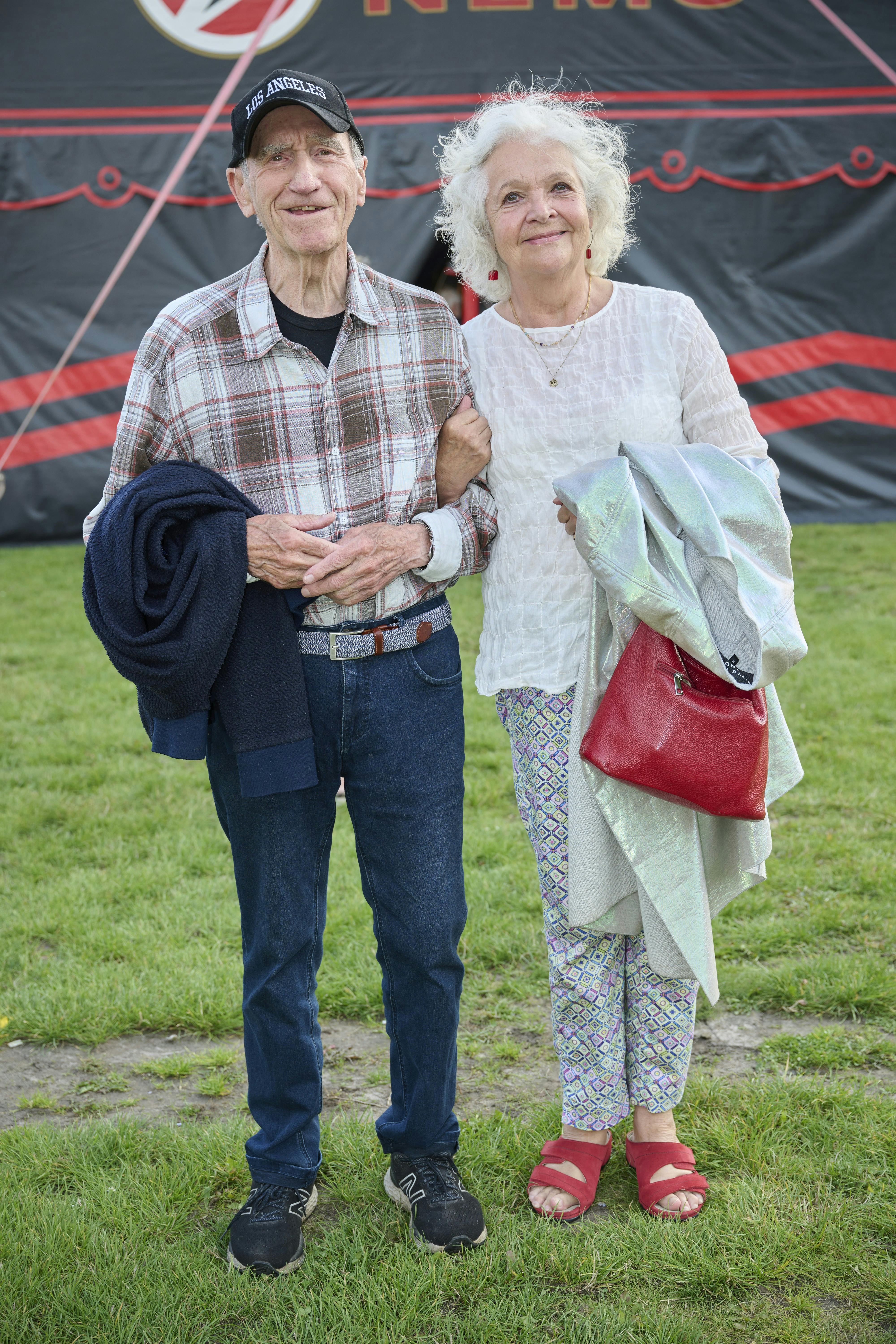 Tom McEwan og Terese Damsholt til Zirkus Nemo-premiere i august 2024.