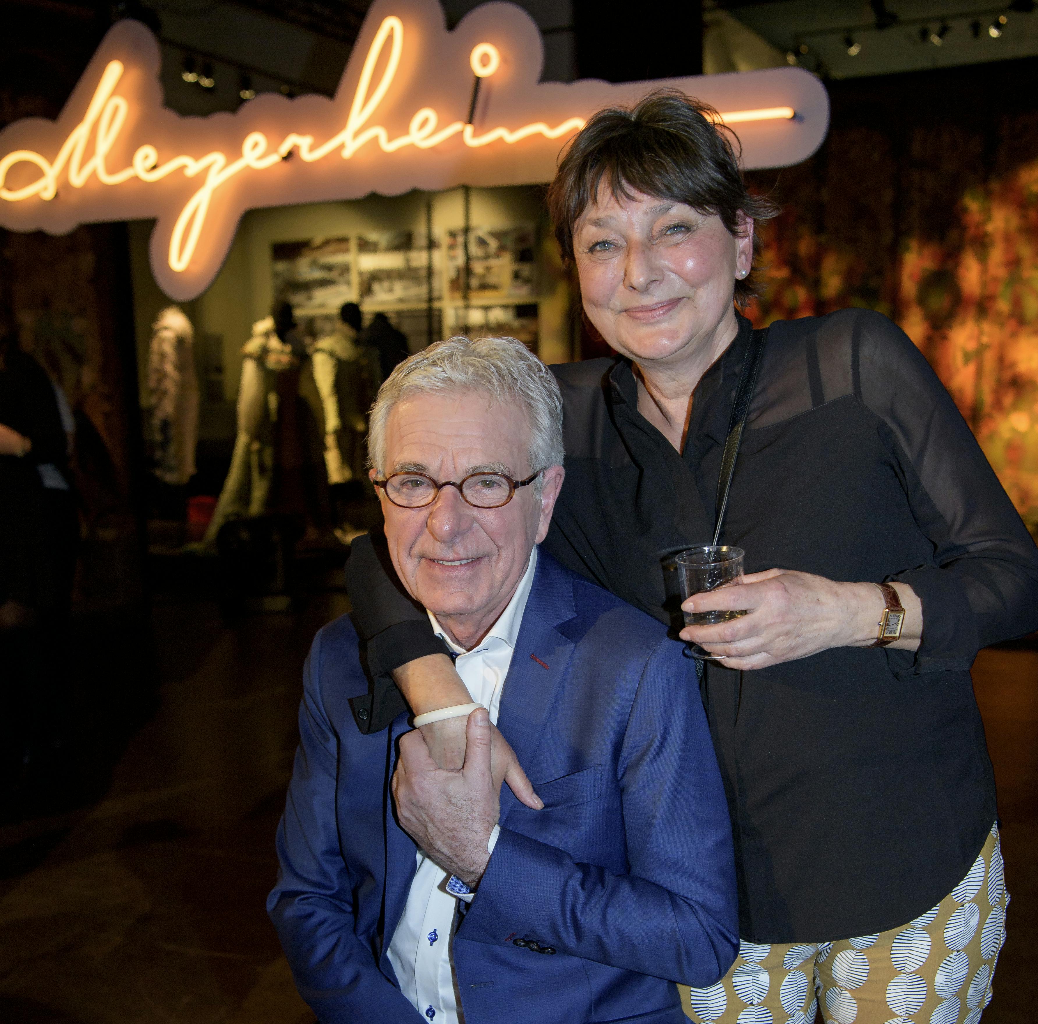Michael Meyerheim med sin store kærlighed Gitte.