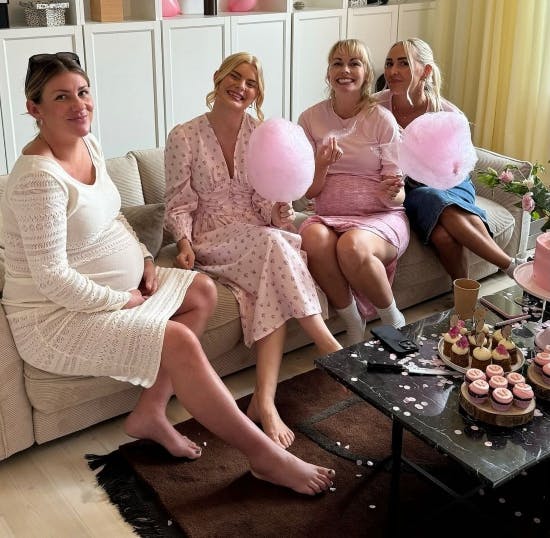 Mette Sommer, Tilde Munkholm, Jenna August Harson og Mille Funk.