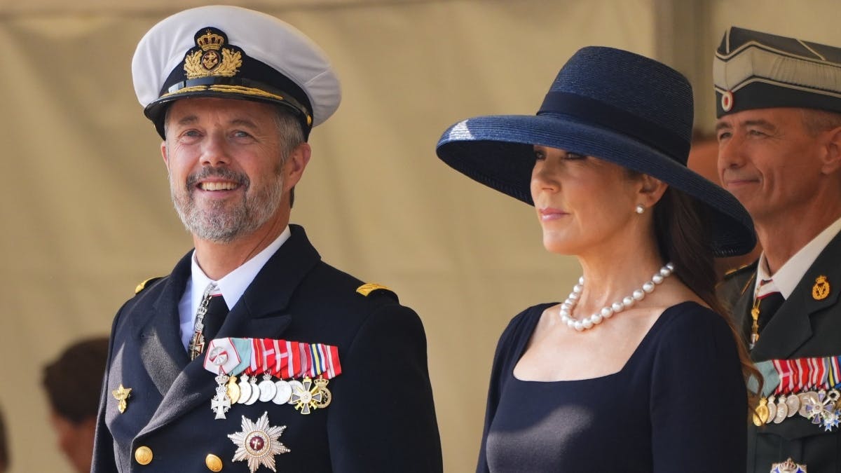 Kong Frederik og dronning Mary