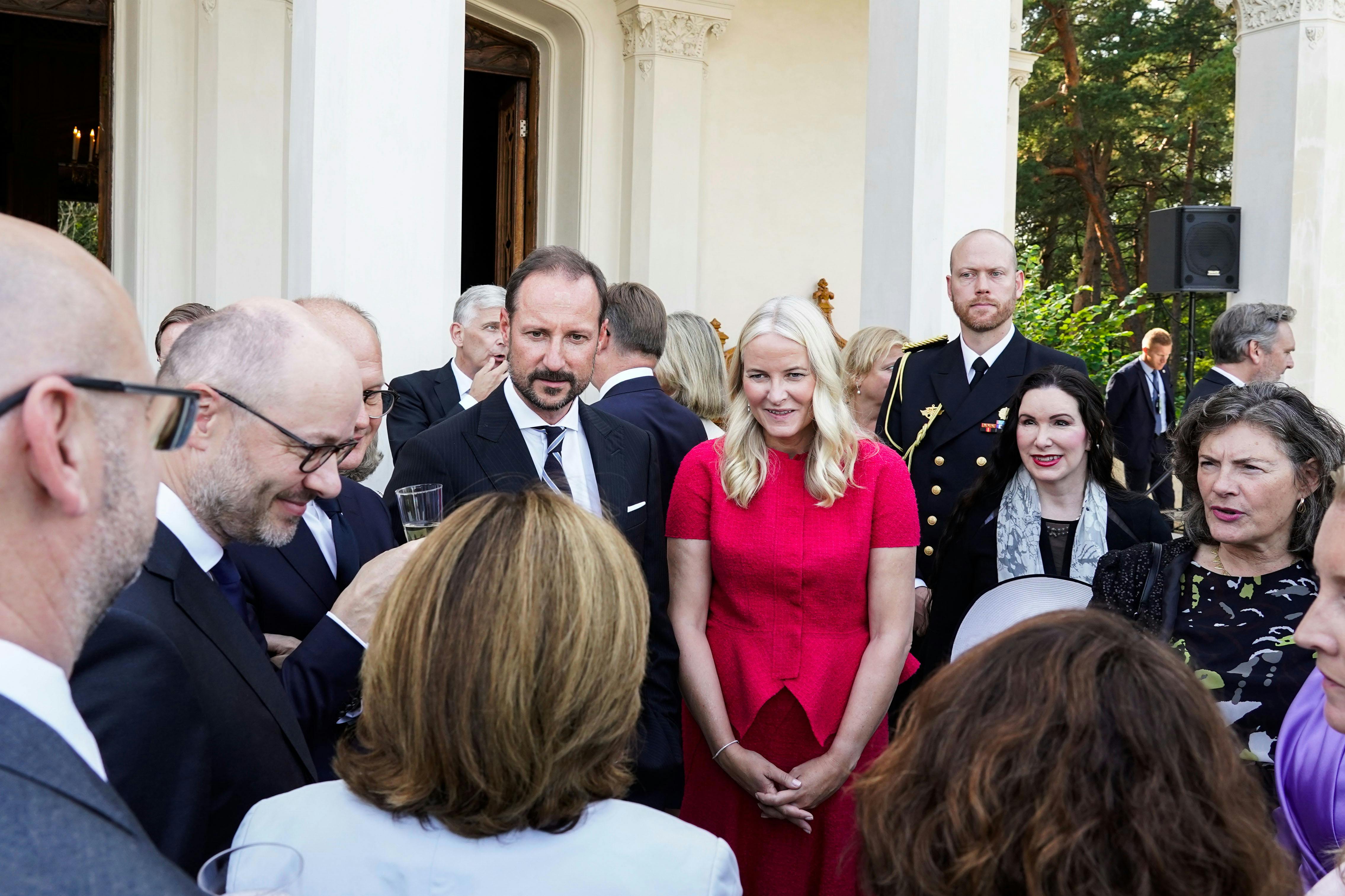 Kronprins Haakon og kronprinsesse Mette-Marit 