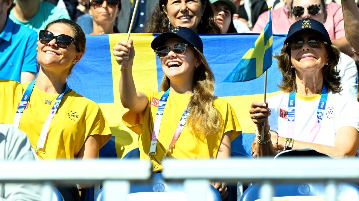 Kronprinsesse Victoria, prinsesse Estelle og dronning Silvia