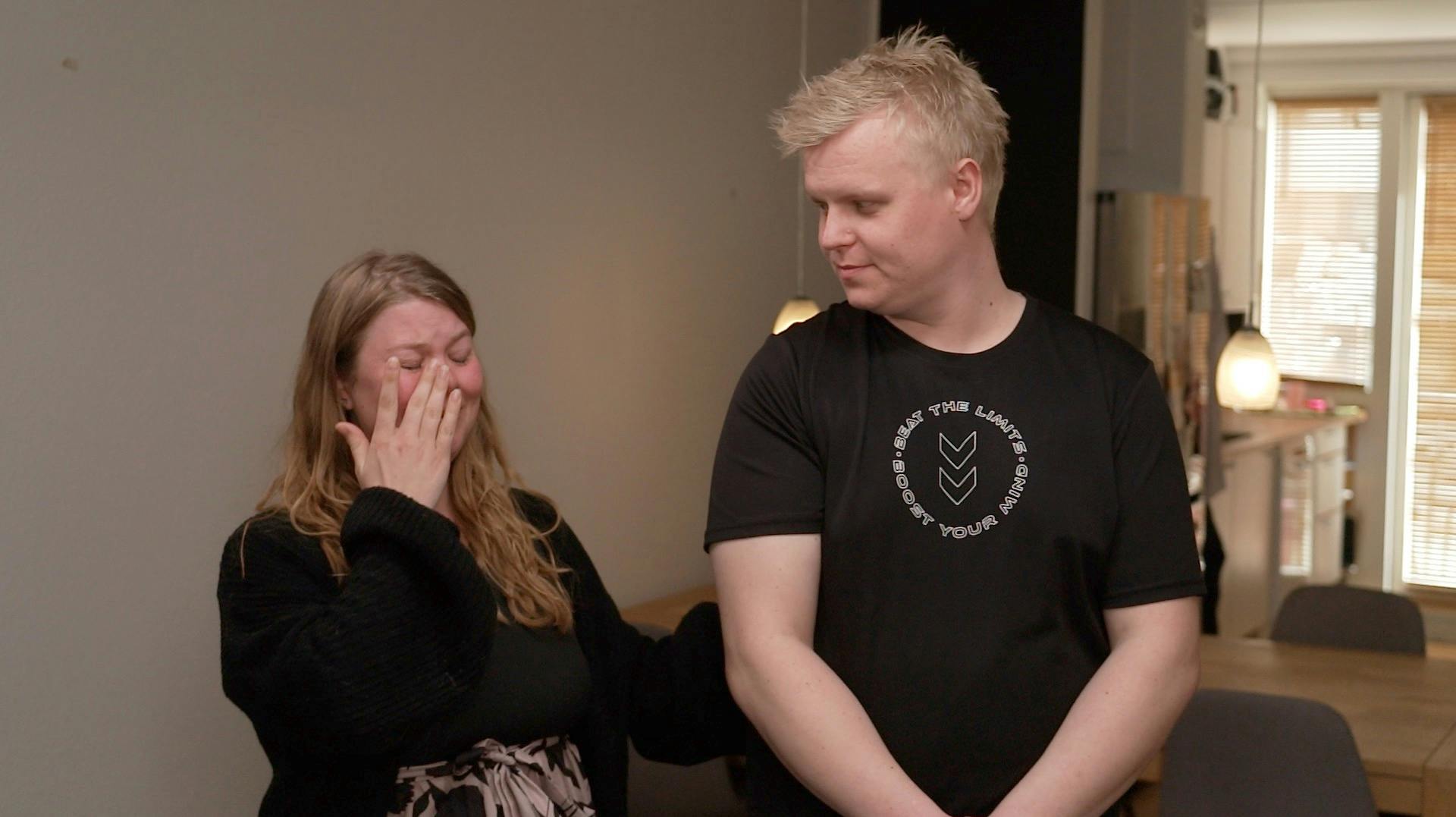 Daniel og ekskæresten Julie.