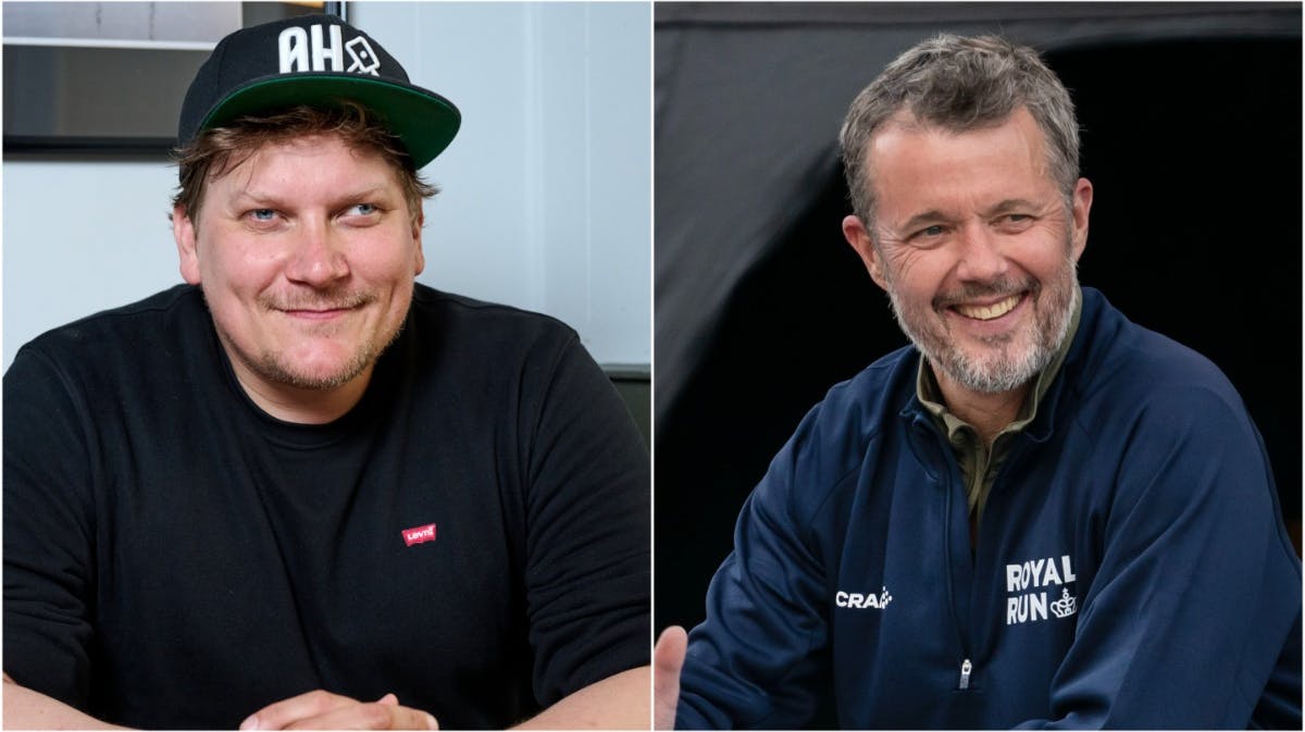 Heino Hansen og kong Frederik