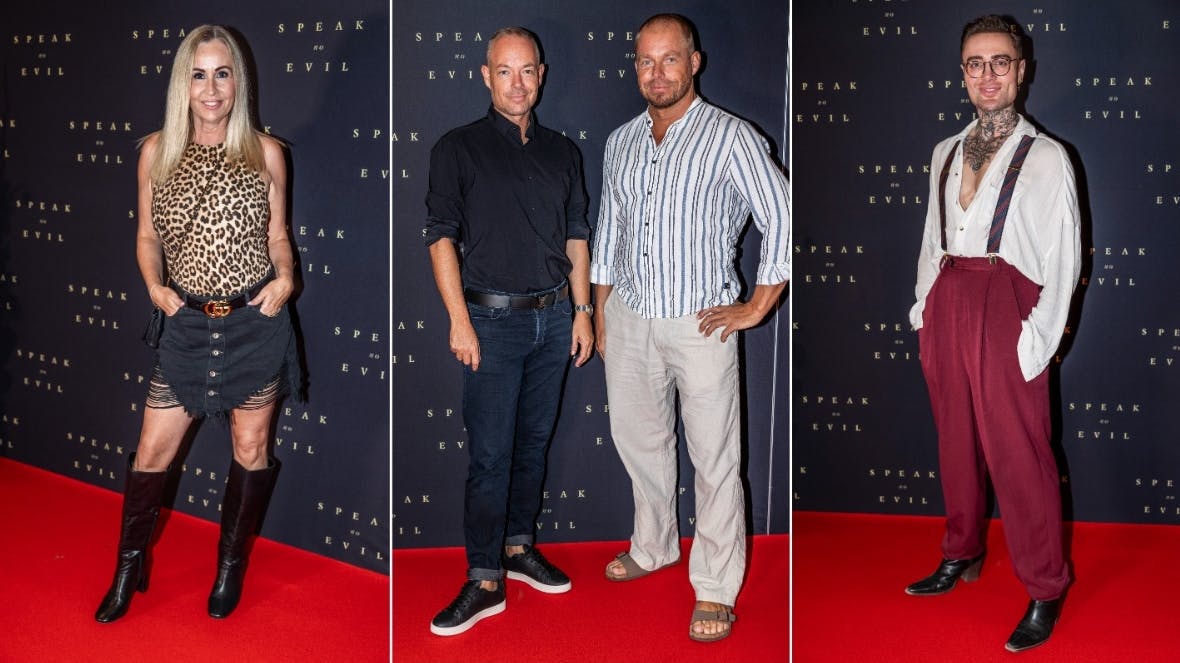 Joan Divine, Lasse Spangenberg, Christian Berthelsen, Tinus de Schunard.