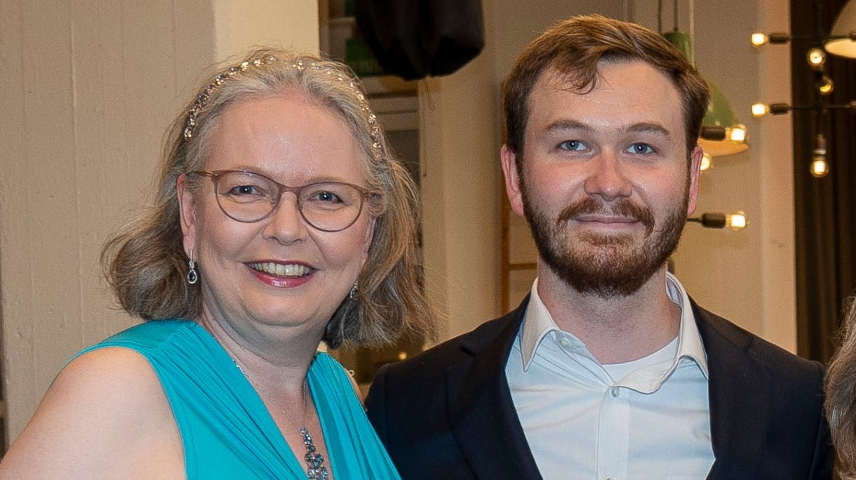 Theresia Treschow-Kühl og David Ellebye.