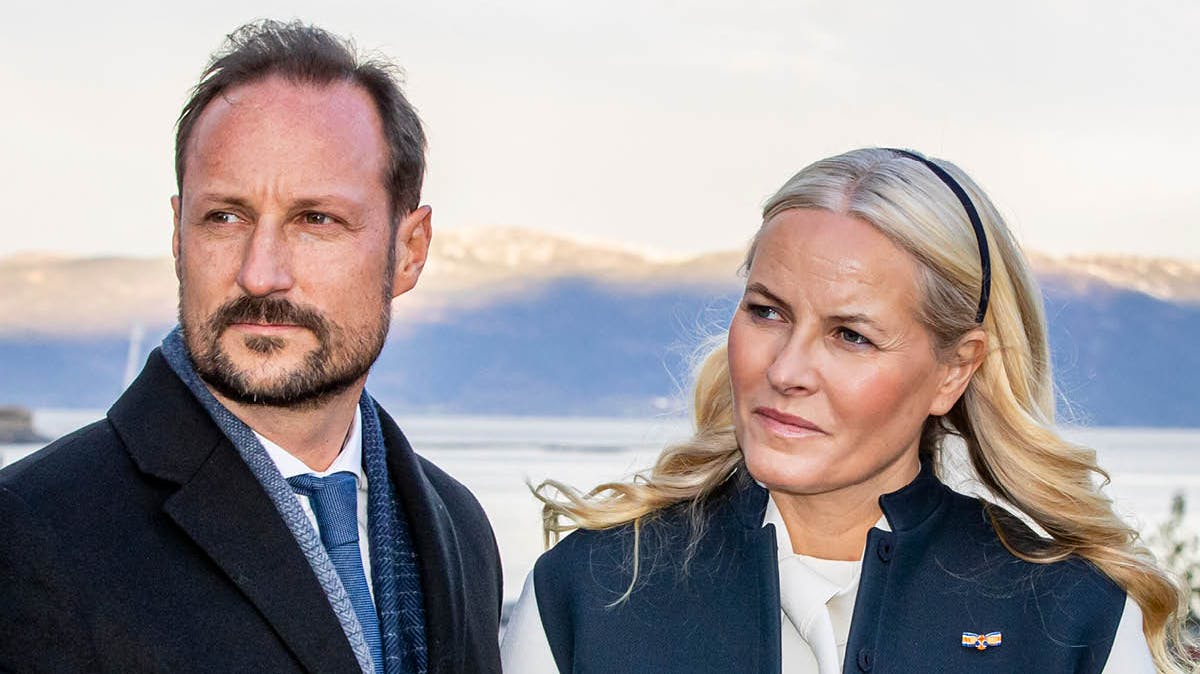 Kronprins Haakon og kronprinsesse Mette-Marit.