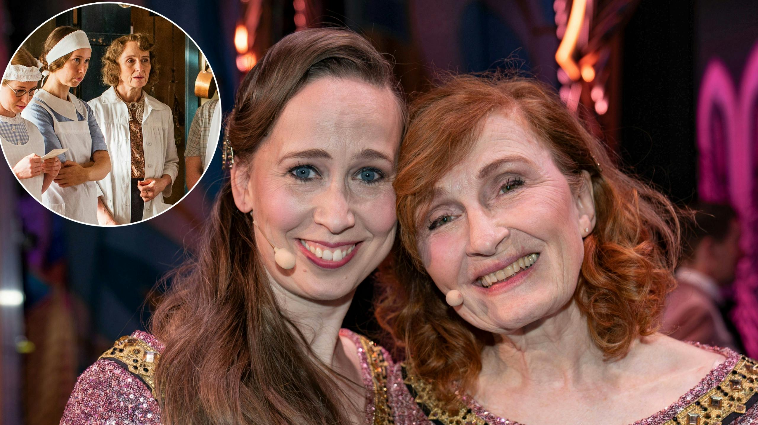 Merete Mærkedahl og Bodil Jørgensen.