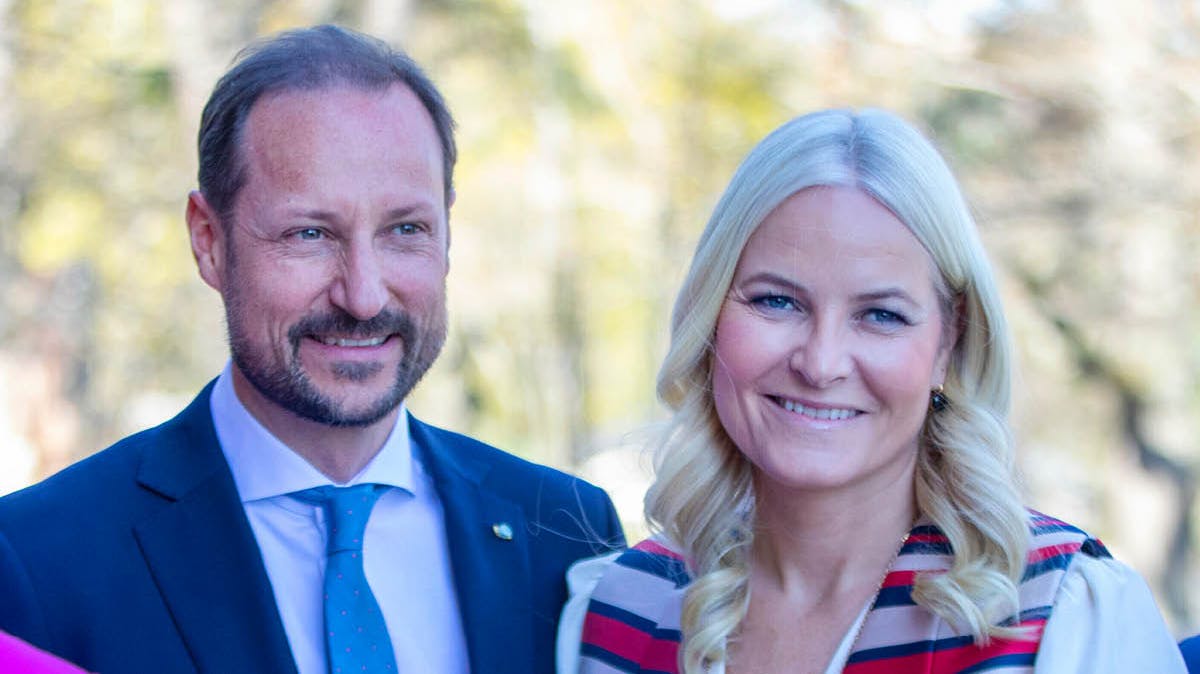 Kronprins Haakon og kronprinsesse Mette-Marit.