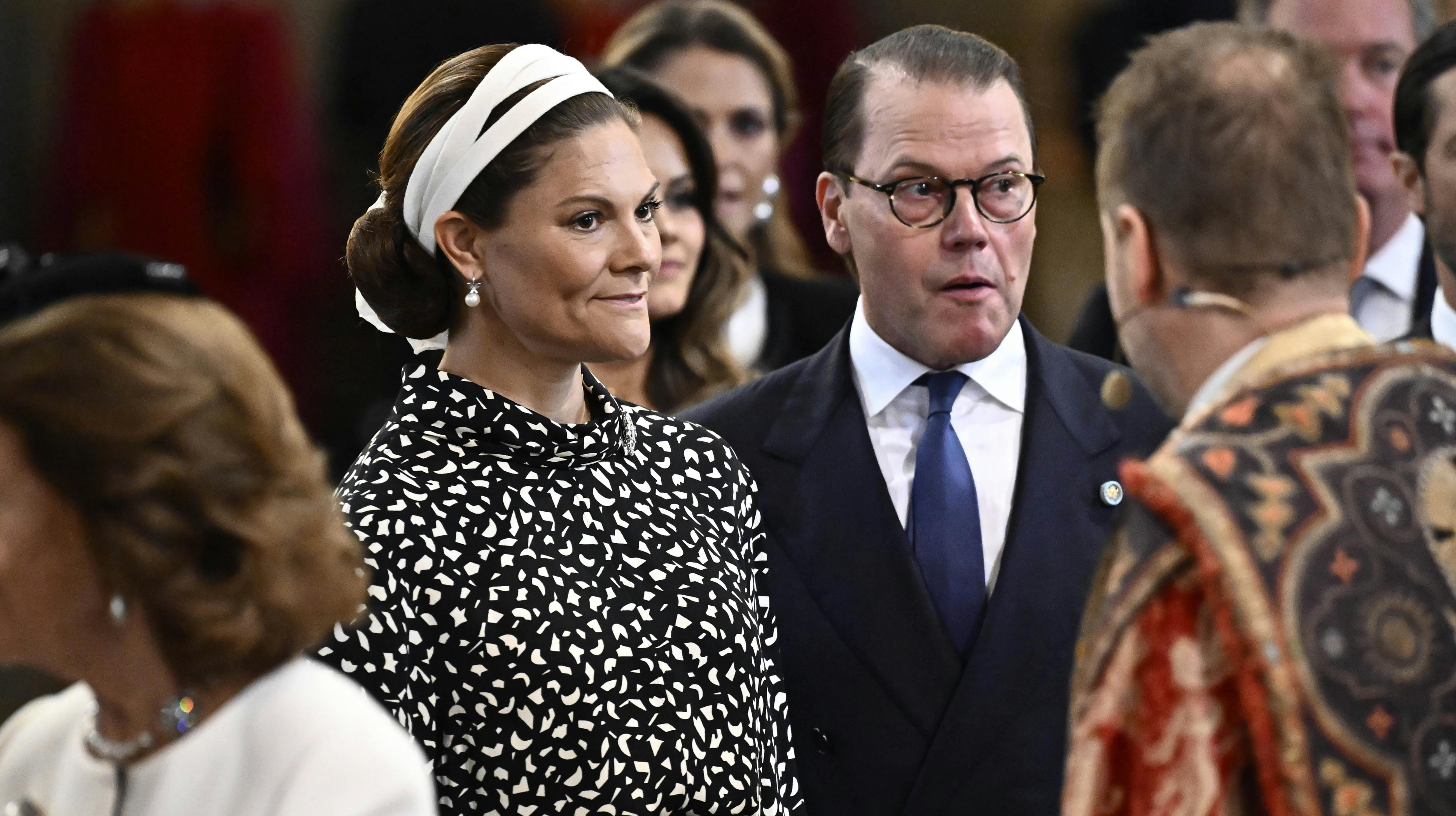 Kronprinsesse Victoria og prins Daniel. 