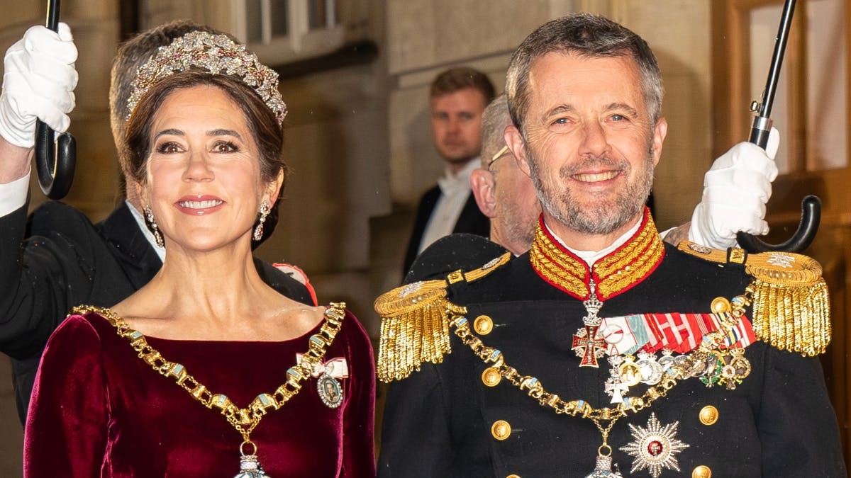 Dronning Mary og kong Frederik