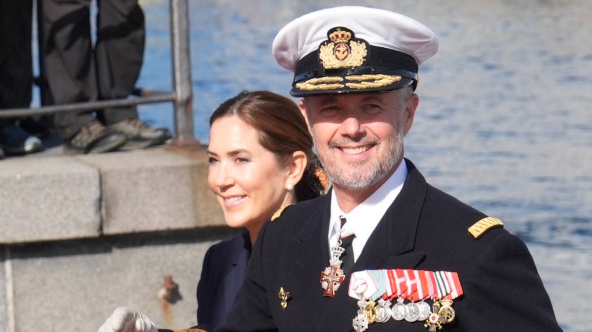 Dronning Mary og kong Frederik