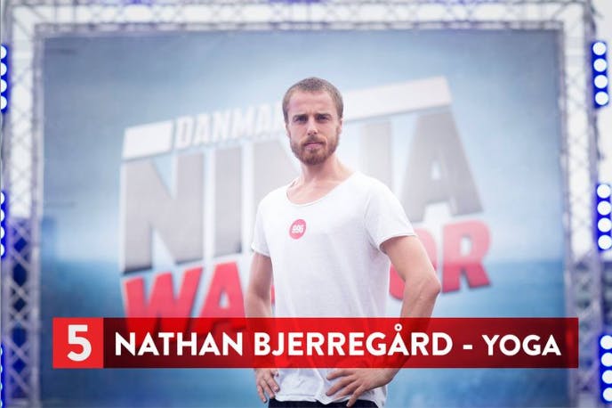 Nicolas - der dengang hed Nathan - i "Ninja Warrior".