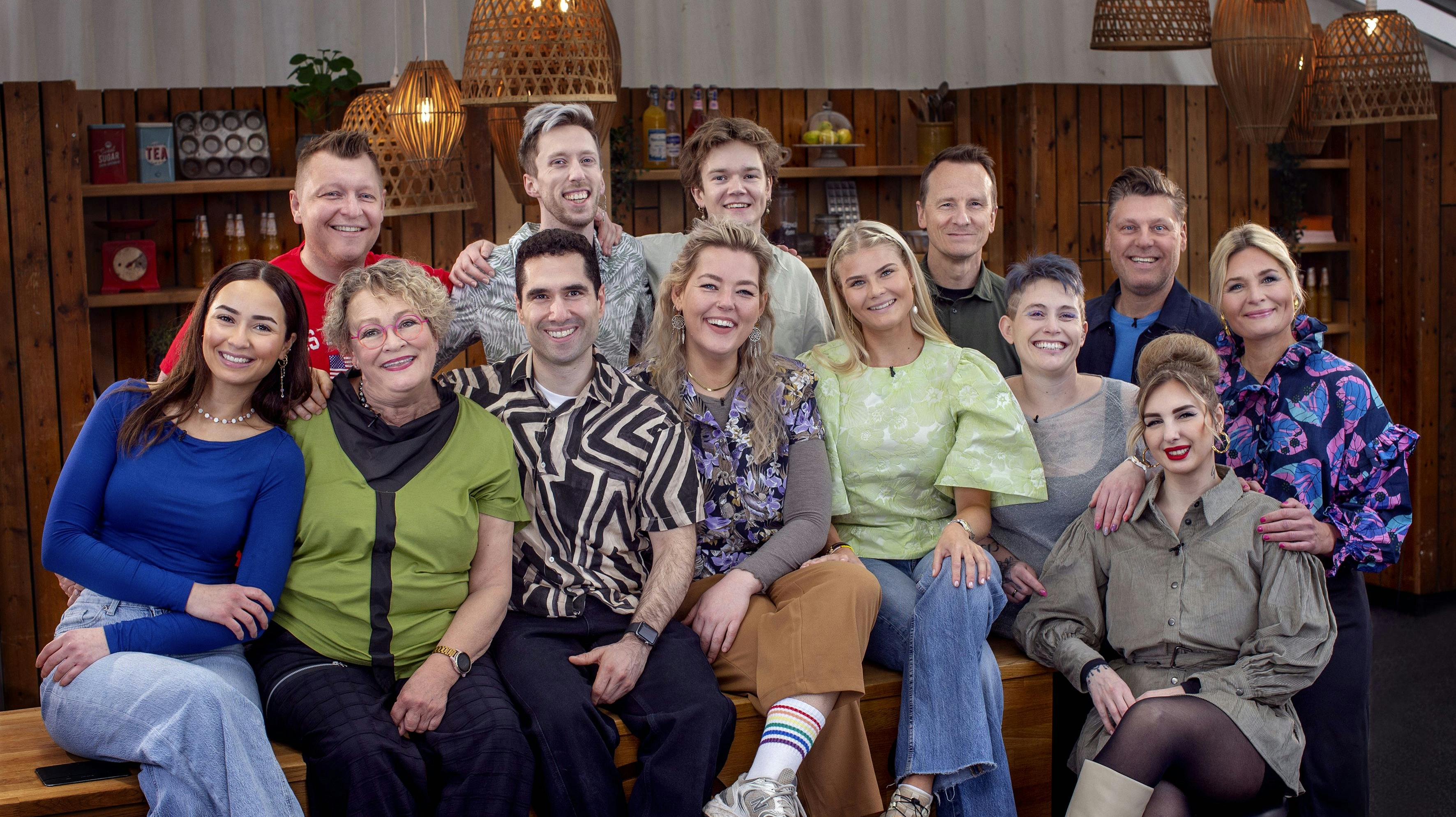 Deltagerne i "Den Store Bagedyst" 2024. 