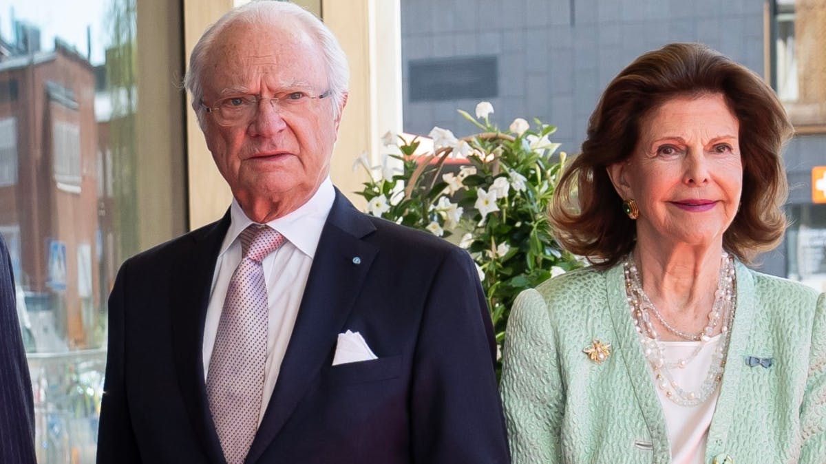 Kong Carl Gustaf og dronning Silvia